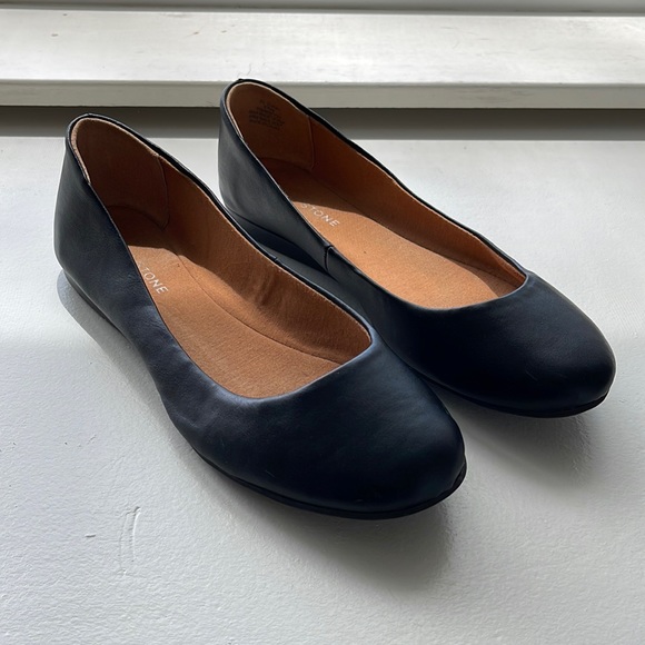 Sun+Stone Shoes - Black Sun and Stone Flats